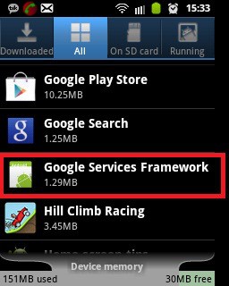 Unfortunately Google Play Services Has Stopped google services framework trick