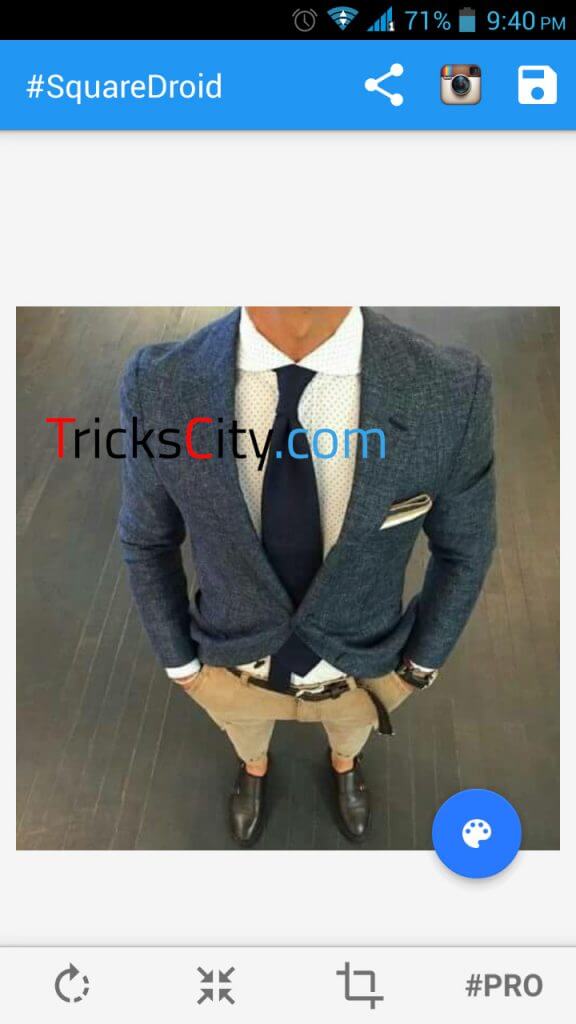 set full size whatsapp profile picture without cropping