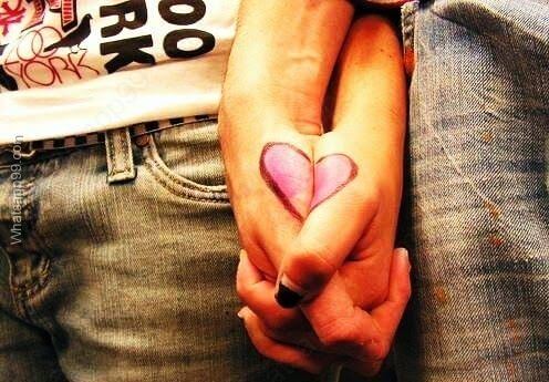 Couple Holding Hand Cute DP For Whatsapp