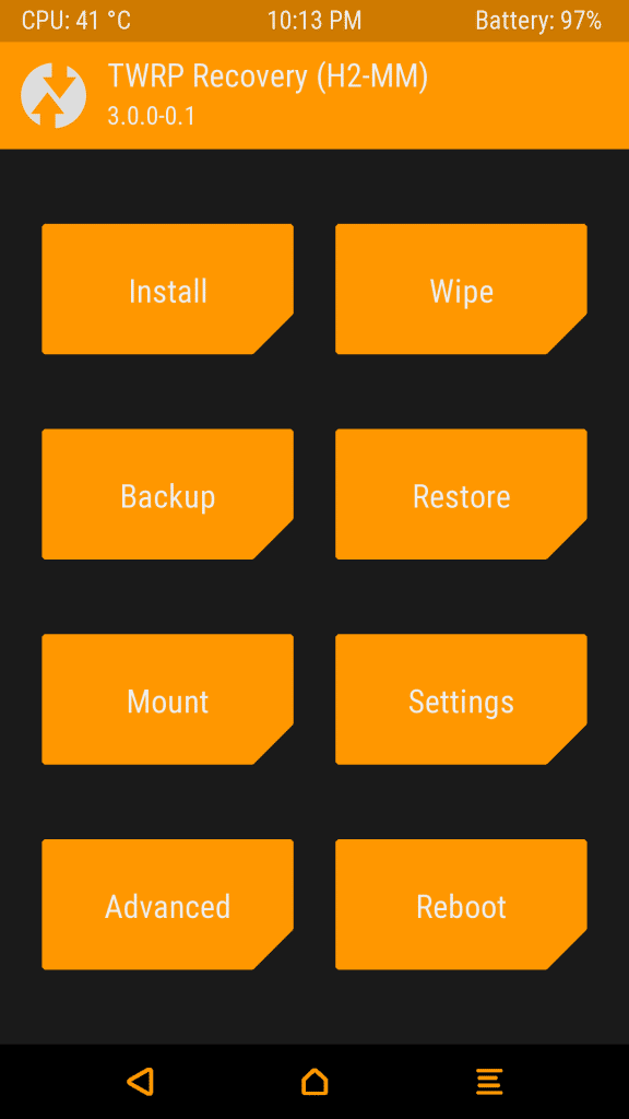 twrp-recovery-mode