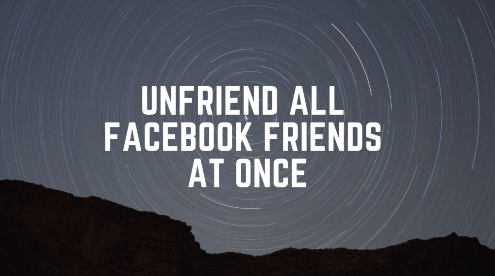 unfriend-all-facebook-friends-at-once