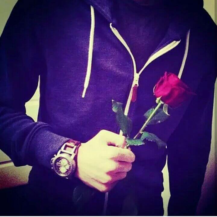 cool-boy-whatsapp-dp-with-rose
