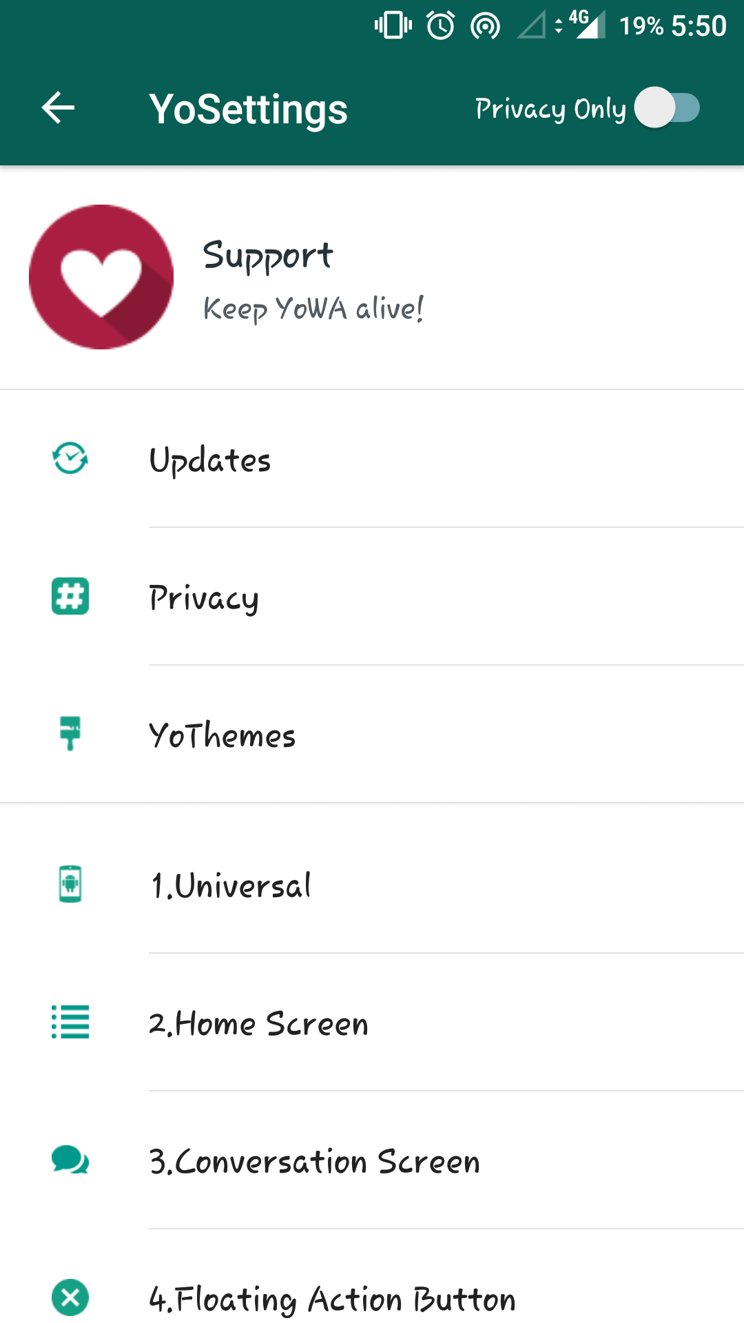 yowhatsapp-settings