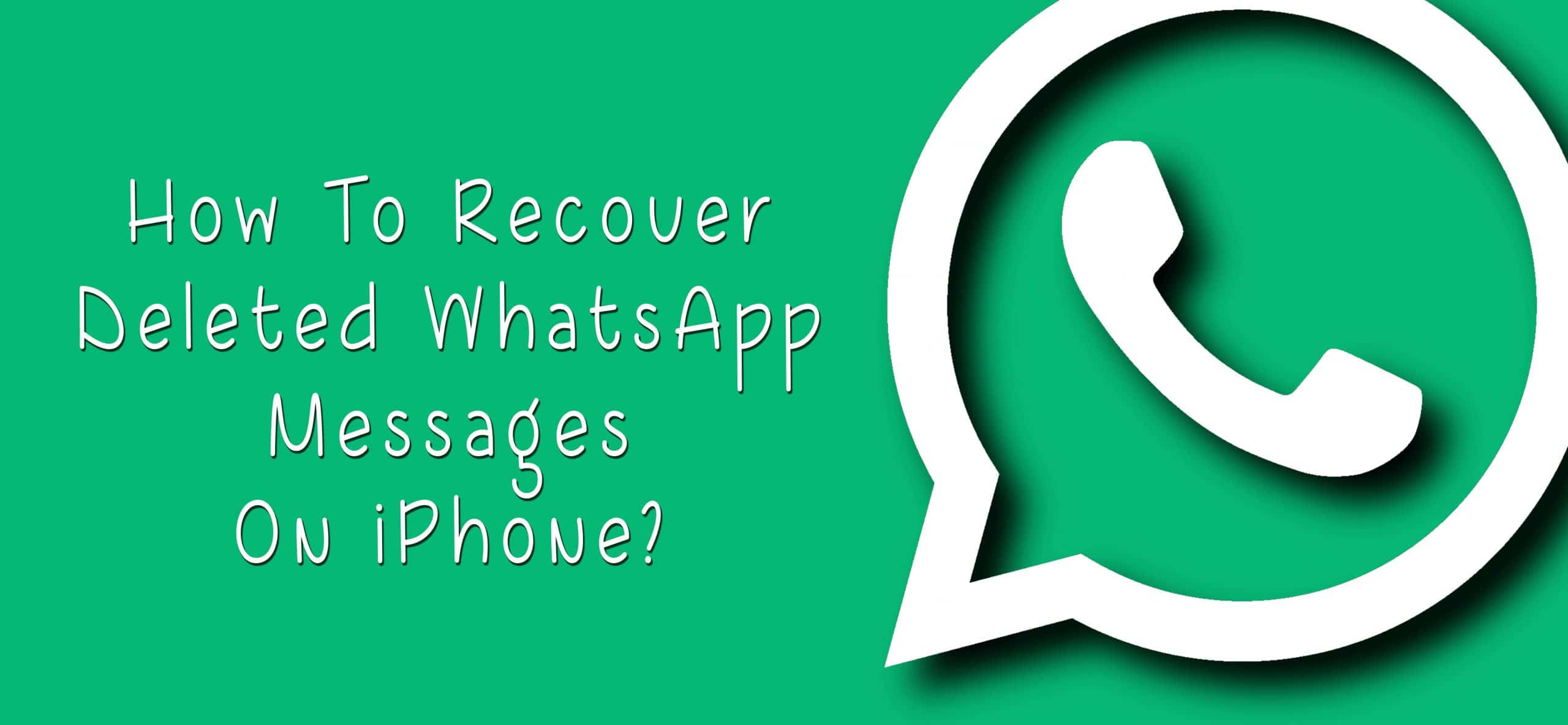 iphone message recovery software free